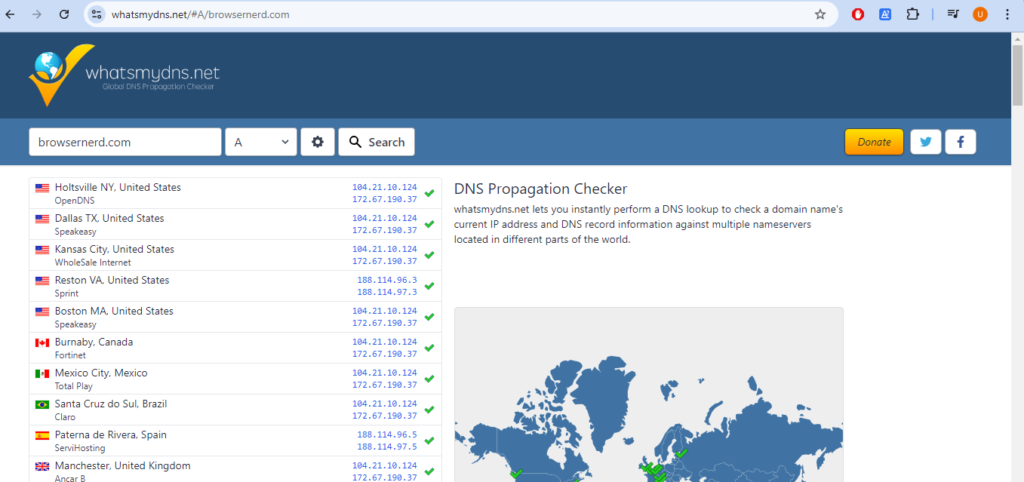 DNS Info